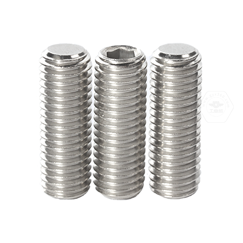 <a href=http://hsshengquan.com/ target='_blank'>工業(yè)熊</a> 304不銹鋼A2-12H內六角平端緊定螺釘DIN913